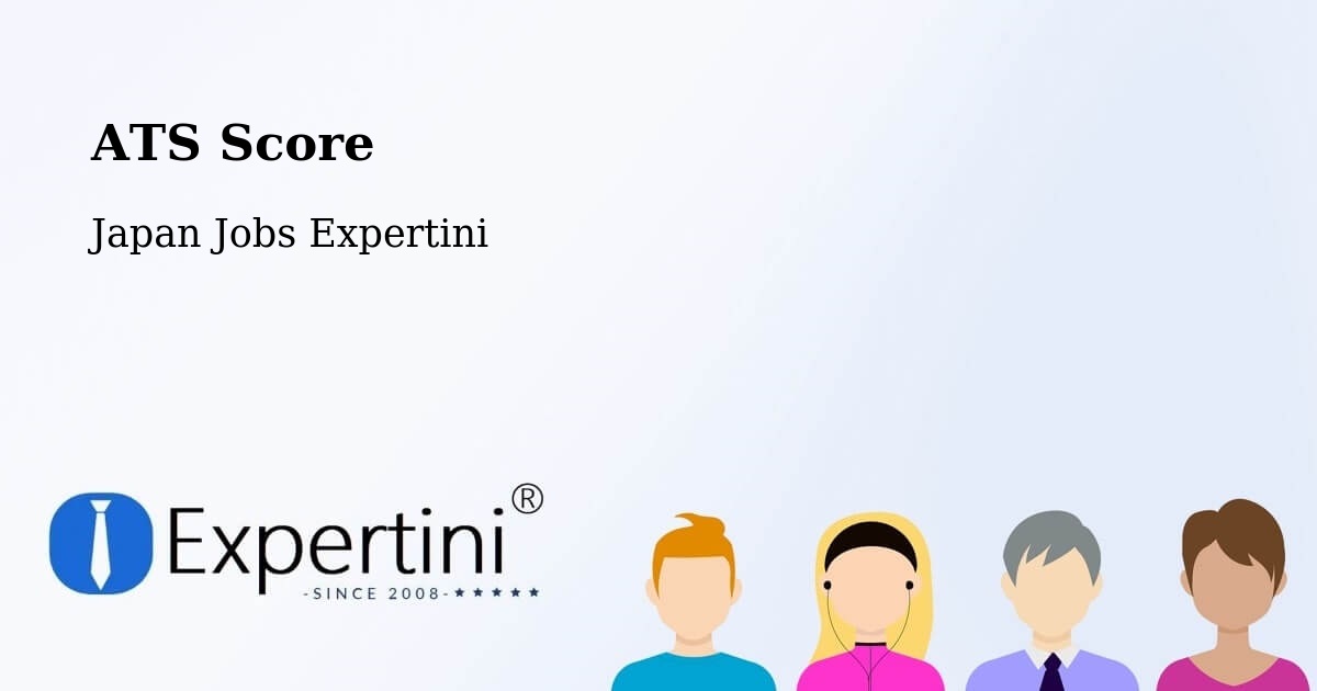 Resume ATS Score & Job Description Match Tool – Hakodate Shi - Japan Jobs Expertini