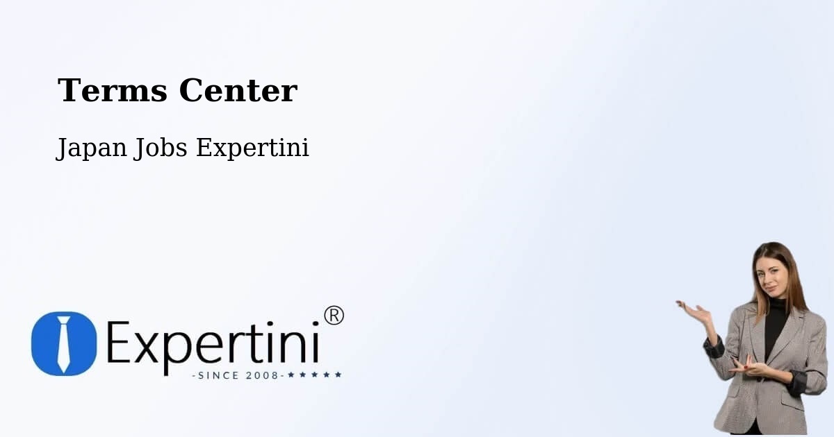 Terms of Service – Hakodate Shi - Japan Jobs Expertini